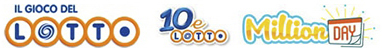 Lotto, 10eLotto, Millioday